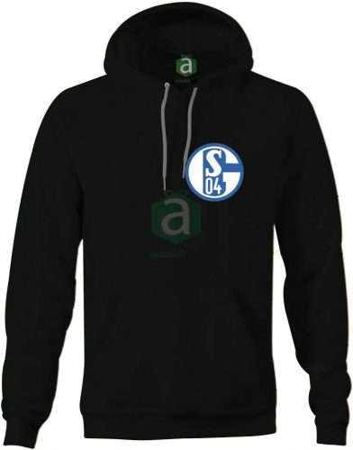Schalke kapucnis pulóver