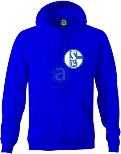 Schalke kapucnis pulóver