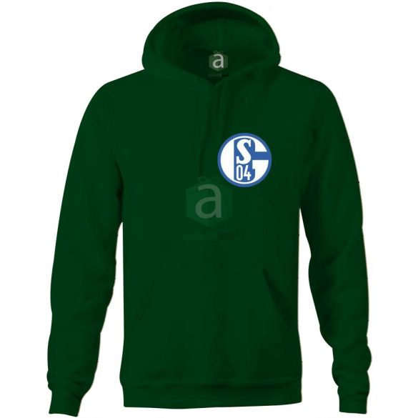 Schalke kapucnis pulóver