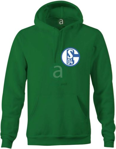 Schalke kapucnis pulóver