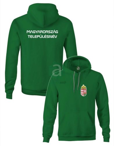 Magyarország Komárom-Esztergom megyei településneves kapucnis pulóver