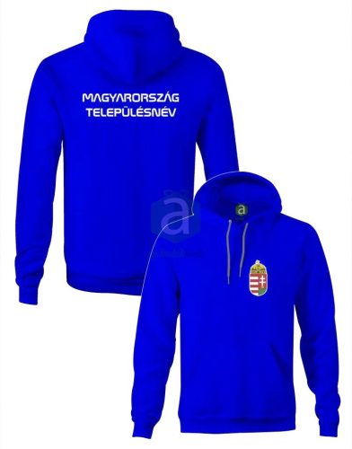 Magyarország Veszprém megyei településneves kapucnis pulóver