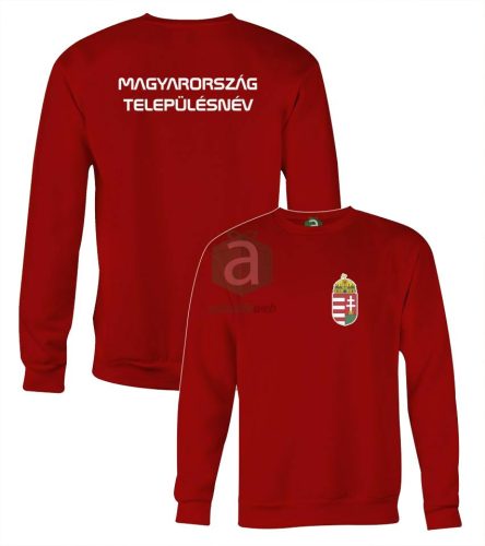 Magyarország Veszprém megyei településneves környakas pulóver