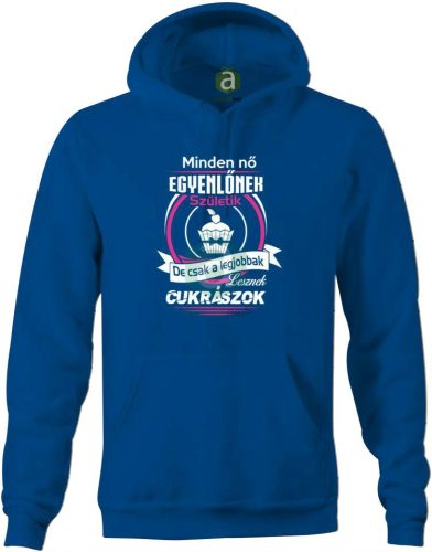 Legjobb nő cukrász kapucnis pulóver