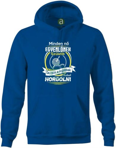 Legjobbak tudnak horgolni kapucnis pulóver
