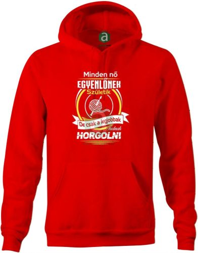 Legjobbak tudnak horgolni kapucnis pulóver