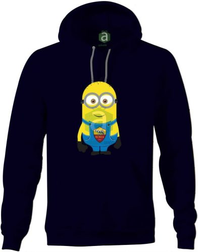 As Roma minion kapucnis pulóver