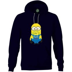 Audi minion kapucnis pulóver