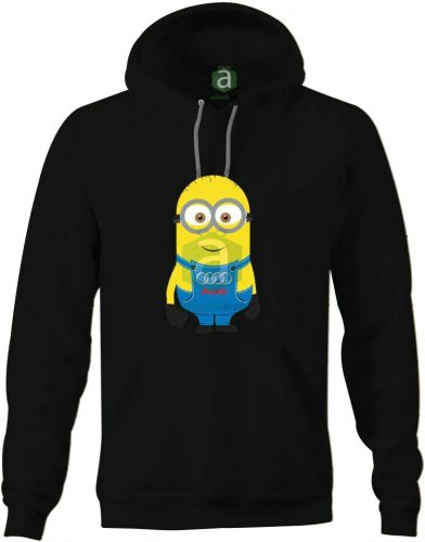 Audi minion kapucnis pulóver