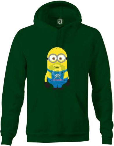Citroen minion kapucnis pulóver