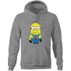 Fiat minion kapucnis pulóver
