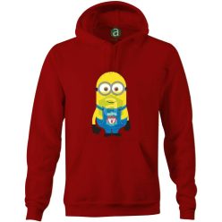 Liverpool minion kapucnis pulóver
