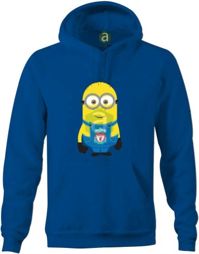 Liverpool minion kapucnis pulóver