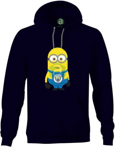 Manchester City minion kapucnis pulóver