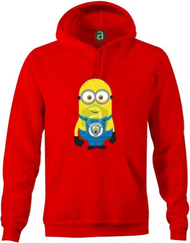 Manchester City minion kapucnis pulóver
