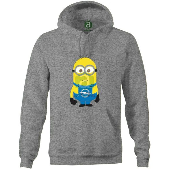 Opel minion kapucnis pulóver
