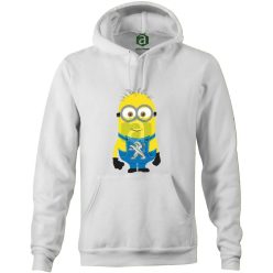 Peugeot minion kapucnis pulóver