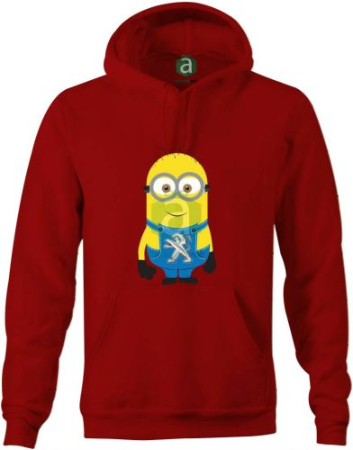Peugeot minion kapucnis pulóver