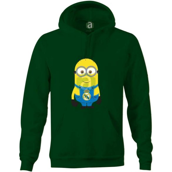 Real Madrid minion kapucnis pulóver