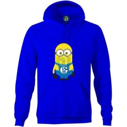 Schalke minion kapucnis pulóver