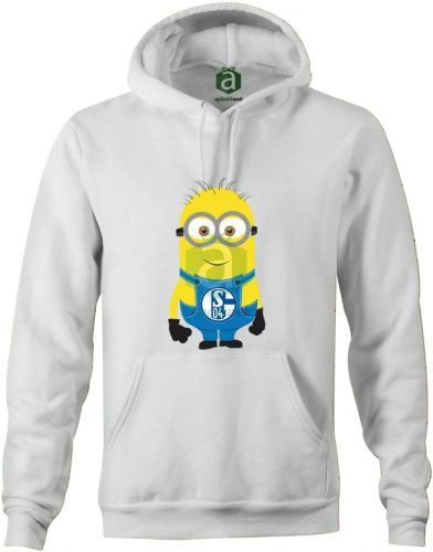 Schalke minion kapucnis pulóver