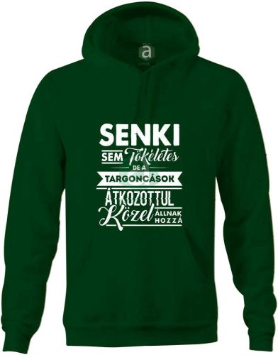 Senki sem tökéletes, de a targoncások.. kapucnis pulóver