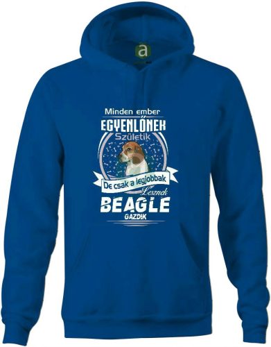 Legjobb beagle gazdik kapucnis pulóver