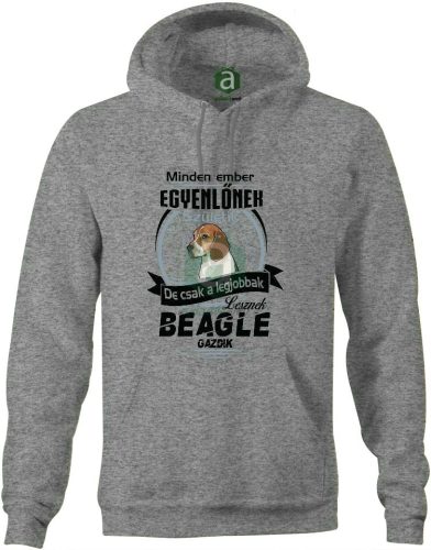 Legjobb beagle gazdik kapucnis pulóver