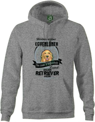 Legjobb golden retriver gazdik kapucnis pulóver