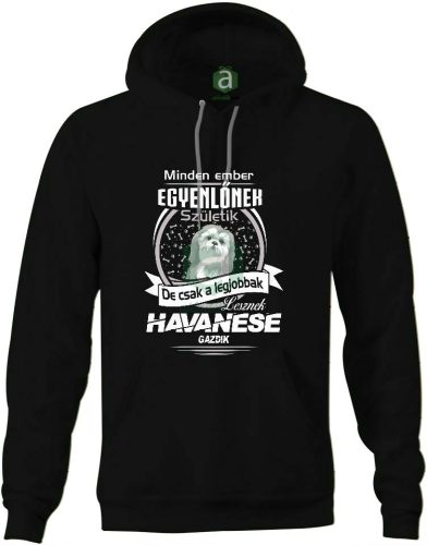 Legjobb havanese gazdik kapucnis pulóver