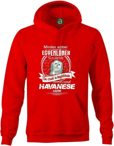 Legjobb havanese gazdik kapucnis pulóver