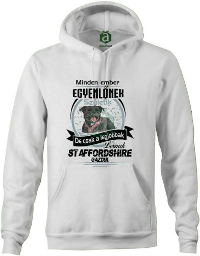 Legjobb stafforshire gazdik kapucnis pulóver