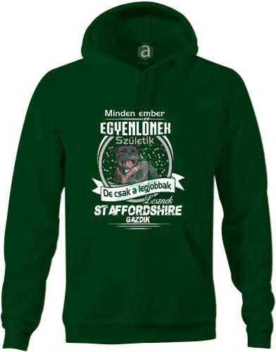 Legjobb stafforshire gazdik kapucnis pulóver