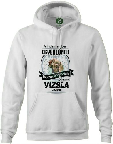 Legjobb vizsla gazdik kapucnis pulóver