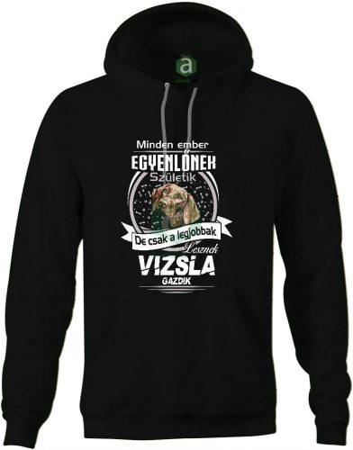 Legjobb vizsla gazdik kapucnis pulóver
