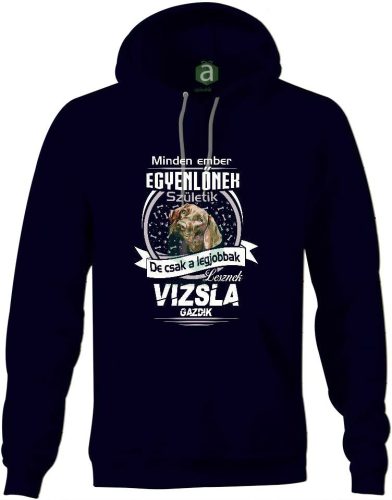 Legjobb vizsla gazdik kapucnis pulóver