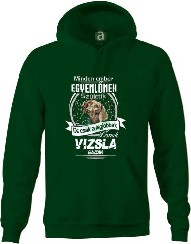 Legjobb vizsla gazdik kapucnis pulóver