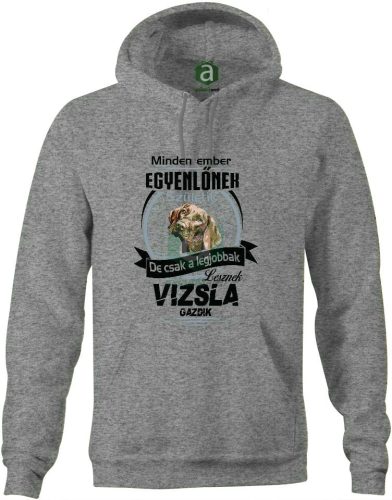 Legjobb vizsla gazdik kapucnis pulóver