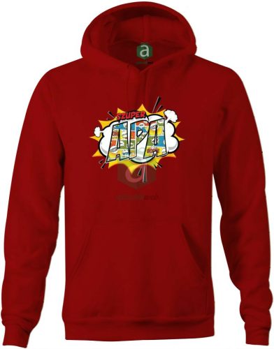 Szuper Apa kapucnis pulóver