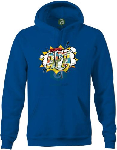 Szuper Apa kapucnis pulóver