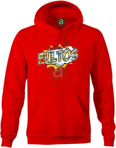 Szuper pultos kapucnis pulóver