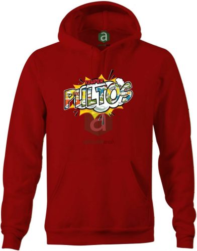 Szuper pultos kapucnis pulóver