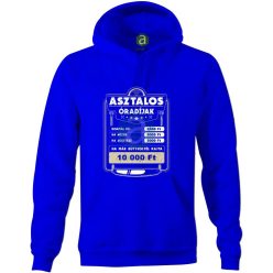 Asztalos óradíj kapucnis pulóver