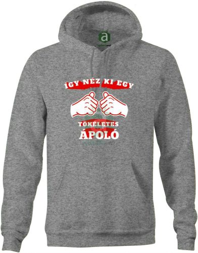 Így néz ki egy tökéletes ápoló kapucnis pulóver