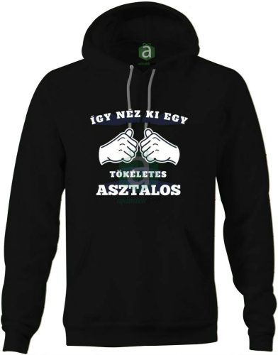 Így néz ki egy tökéletes asztalos kapucnis pulóver