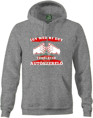 Így néz ki egy tökéletes autószerelőkapucnis pulóver