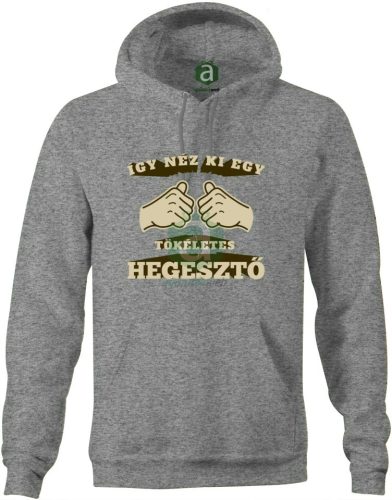 Így néz ki egy tökéletes hegesztő kapucnis pulóver