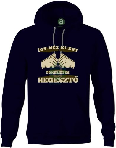 Így néz ki egy tökéletes hegesztő kapucnis pulóver