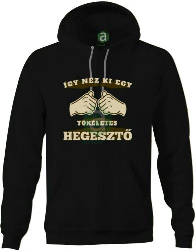 Így néz ki egy tökéletes hegesztő kapucnis pulóver
