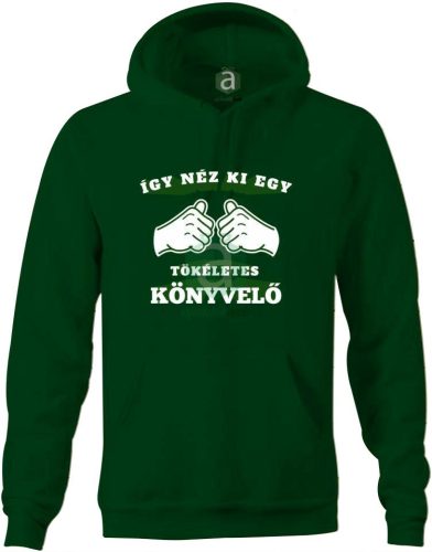 Így néz ki egy tökéletes könyvelő kapucnis pulóver